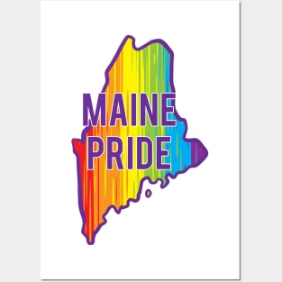 Maine Pride Posters and Art